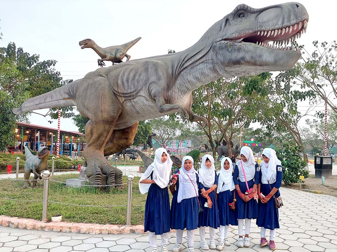 Students on a study tour